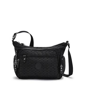 Kipling Gabbie Small Printed Crossbodytassen Zwart | NL 2068PJ